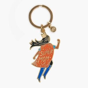 Super Mom Keychain